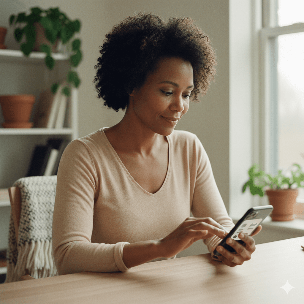 Coaching-Gespräch in entspannter Atmosphäre